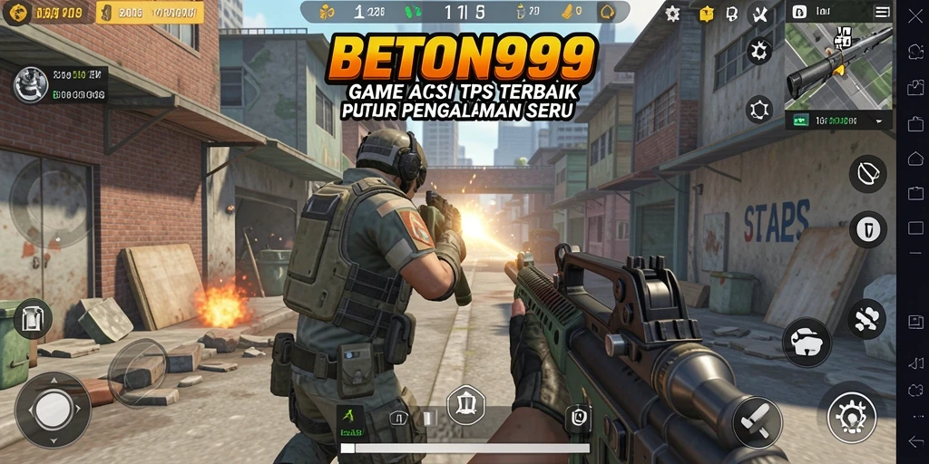 Tampilan gameplay BETON999 yang seru dan menegangkan.