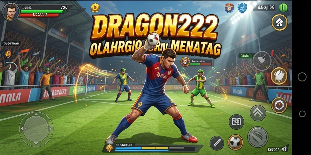 Tampilan antarmuka gameplay olahraga yang mendebarkan di DRAGON222.