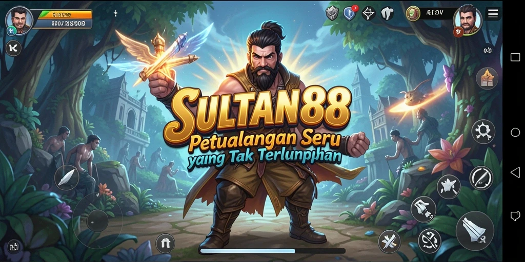 Tangkapan layar SULTAN88 menunjukkan aksi seru dalam gameplay petualangan.